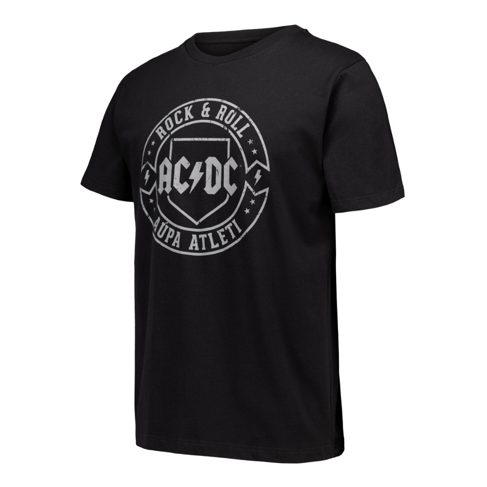 Camiseta Negra Mujer AC/DC Rock & Roll image number null